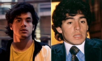 ¡Pero si estás igual! La transformación de Nicolás Goldshcmidt en Diego Maradona