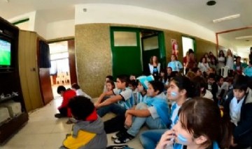 El gobierno de la provincia de Buenos Aires confirmó que pasarán los partidos del mundial en las escuelas