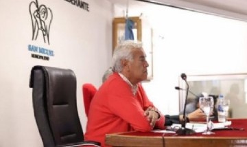 Pesar por el fallecimiento del presidente del Concejo Deliberante de San Miguel