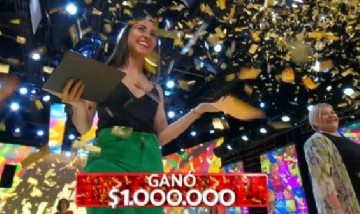 Tiene 20 años, se anotó para pagar la universidad y ganó el millón en Los 8 escalones
