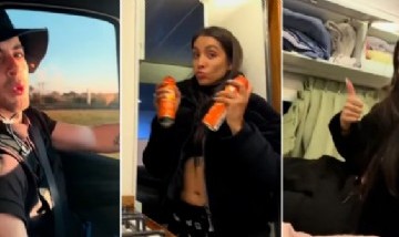 María Becerra y J Rei alquilaron un motorhome para unas vacaciones en Córdoba