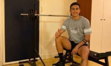 Para matar el aburrimiento: Dybala compartió su rutina de entrenamiento durante la cuarentena