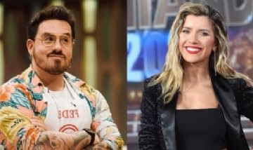 Laurita Fernández y Fede Bal, juntos en un evento en medio de la versión de crisis con Cabré