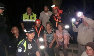 Video: Señoras se perdieron en el bosque tucumano y piden ayuda