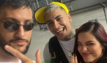 Emilia Mernes y Callejero Fino mostraron la coreografía de su tema y sorprendieron a sus seguidores