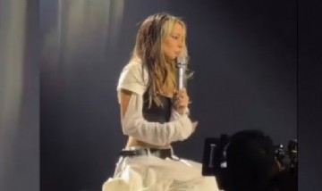 Tini habló sobre salud mental en pleno show: "No se sientan locos y déjense ayudar"