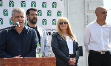 Britos celebró los 115 años de Gorostiaga y presentó al nuevo delegado Pablo Quiroga