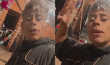 Un joven TikToker mostró cómo se le inundó gran parte de su casa que estaba en construcción