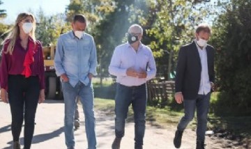 Marisa Fassi anunció junto a Gustavo Arrieta una importante obra para Cañuelas
