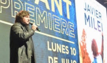La revolución liberal: Javier Milei presentó una película sobre su carrera política