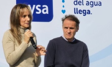 Galmarini, Katopodis, Cresto y Descalzo habilitaron una red de agua potable en Ituzaingó