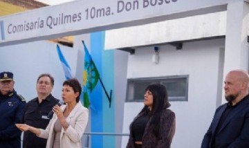 Quilmes inauguró en Don Bosco su primera comisaría construida en 33 años