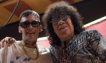 La Mona y L-Gante preparan algo juntos: el posteo de Jiménez y la repercusión en redes