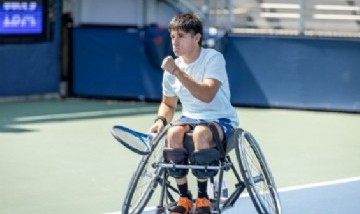 Gonzalo Lazarte llegó a la final del US Open adaptado y confirmó su lugar entre los mejores