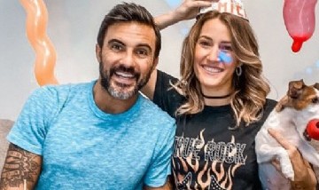 Entre globos y videollamadas: Mica Viciconte festejó su cumpleaños en cuarentena