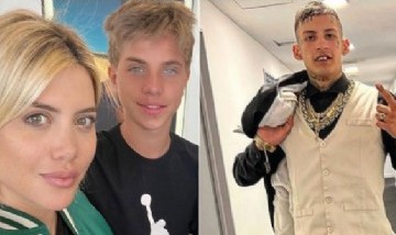 El durísimo mensaje del hijo de Wanda Nara a L-Gante en las redes sociales: "Payaso"