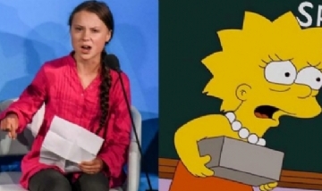 Fans aseguran que Greta Thunberg es la versión real de Lisa