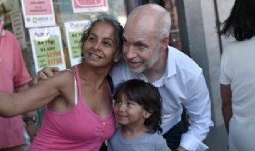 Rodríguez Larreta con Santilli en Merlo: "Hay que transformar los planes sociales en trabajo"