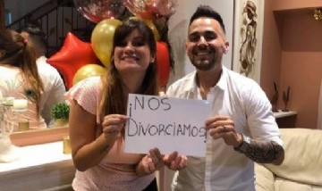Viral: se casaron en 2008 y ahora anunciaron su divorcio con una gran fiesta