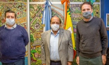Juan José Mussi firmó un convenio de trabajo con el Ministro de Obras Públicas de la Nación