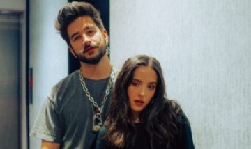 Evaluna Montaner, la compañera incondicional de Camilo en su gira musical en España