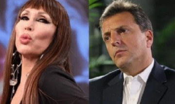 Moria Casán lanzó un guiño político para Sergio Massa: "Un gran mediador"