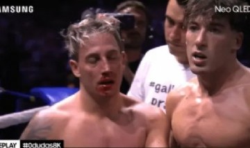 El nocaut que sufrió el streamer argentino Momo en el show de boxeo de Ibai