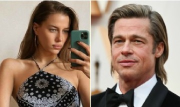 Brad Pitt de vacaciones en Francia con su nueva pareja, la modelo Nicole Poturalski