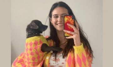Candela y Piti preparadas para el frío. Bariloche
