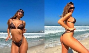 Pampita lució una sensual bikini que será tendencia el próximo verano: las fotos