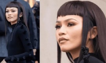 El mini flequillo de medusa es la tendencia para el cabello más caliente del 2024