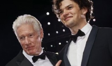 Así está Homer James, el hijo de Richard Gere, que deslumbra a sus 24 años
