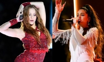 Rosalía bancó a Shakira en su concierto en Colombia y los fans enloquecieron