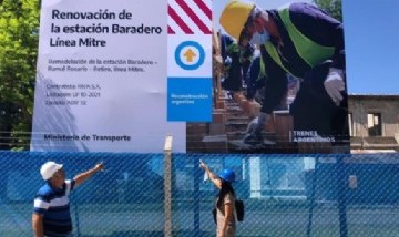 Baradero: Comenzó la obra de remodelación total de la estación de trenes