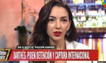 Thelma Fardin habló de la orden de detención de Darthés