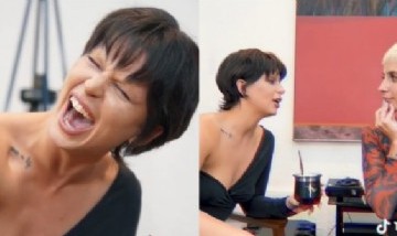 Video: Nathy Peluso protagonizó un divertidísimo blooper mientras daba una entrevista