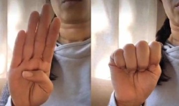 Estaba secuestrada y la rescataron gracias a que hizo una seña que aprendió en TikTok