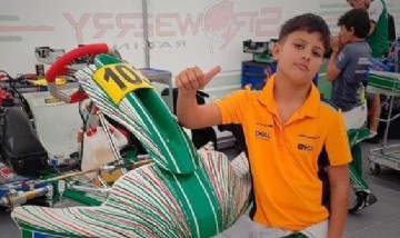 Conocé a Martín, el "Mini Colapinto rafaelino" que clasificó para correr el mundial de Italia