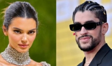 ¡Pareja explosiva! Kendall Jenner, a los besos con Bad Bunny en un club en Los Ángeles