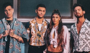 Tini Stoessel volvió a los shows en vivo y cantó con Duki y los MYA