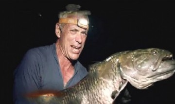 Un pescador atrapó un pez espeluznante y su imagen se volvió viral