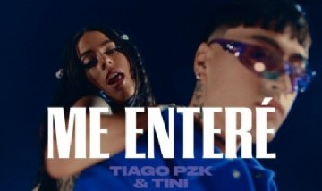 Tiago PZK, TINI - Me Enteré (Official Video)