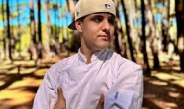 Un cocinero de 19 años formado en Miramar representará a Argentina en las clasificatorias del Mundial de la Paella