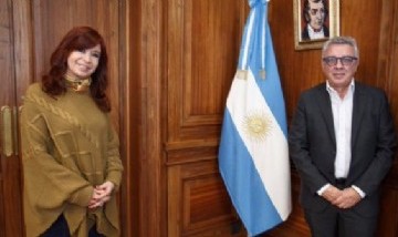Cristina Fernández y Julio Zamora se reunieron para dialogar sobre las medidas frente al coronavirus