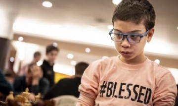 El argentino Faustino Oro se convirtió en el maestro internacional más joven de la historia