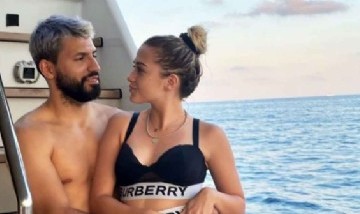 El emotivo mensaje de Sofía Calzetti para el Kun Agüero que atraviesa uno de sus peores momentos