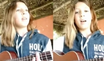 Viral: Niña de 12 años canta contra los femicidios