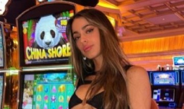 ¡Un fuego! Tini Stoessel sorprendió a sus seguidores con un diminuto vestido