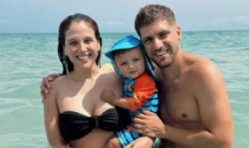 Las vacaciones familiares de Barbie Vélez, Lucas y Salvador Rodríguez en Miami