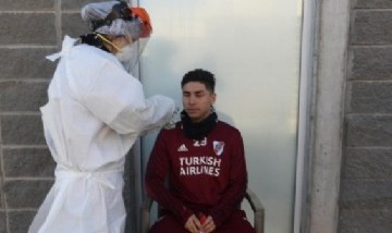 Coronavirus en River Plate: Gonzalo Montiel dio positivo y no pudo volver a los entrenamientos